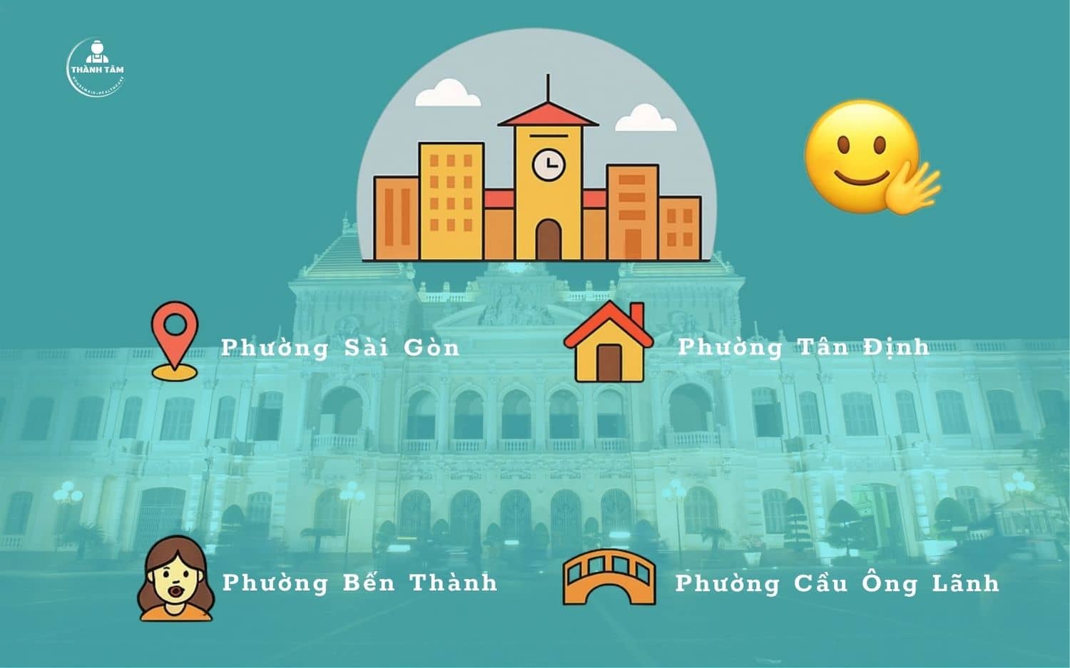 Quận 1, TPHCM đã sáp nhập còn 4 phường mới