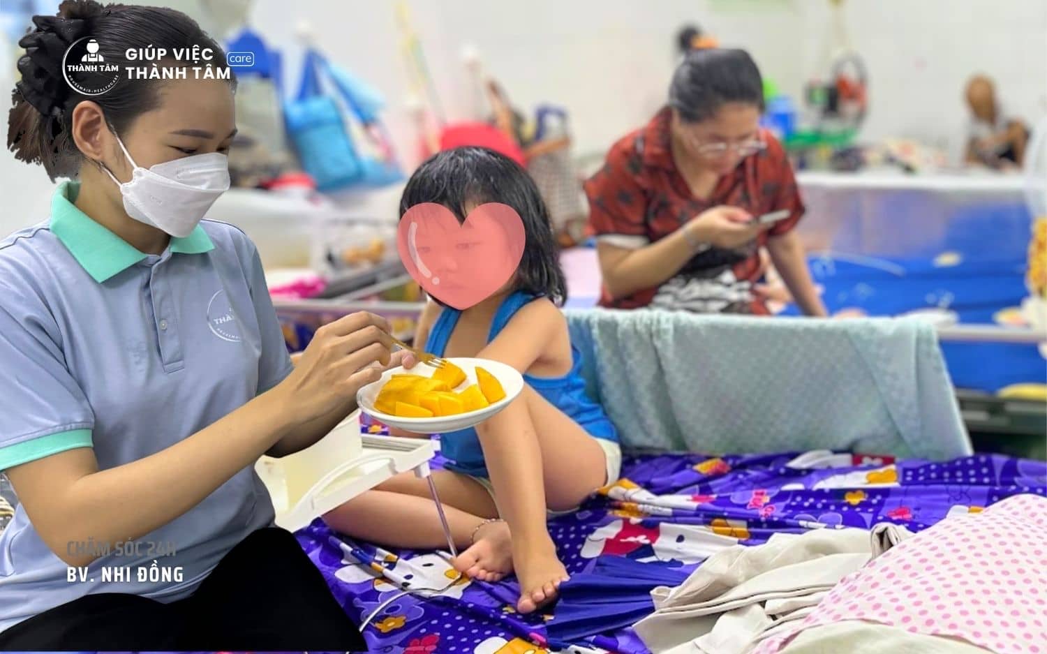 Cần người chăm sóc bệnh nhi giá rẻ - Hãy liên hệ Thành Tâm