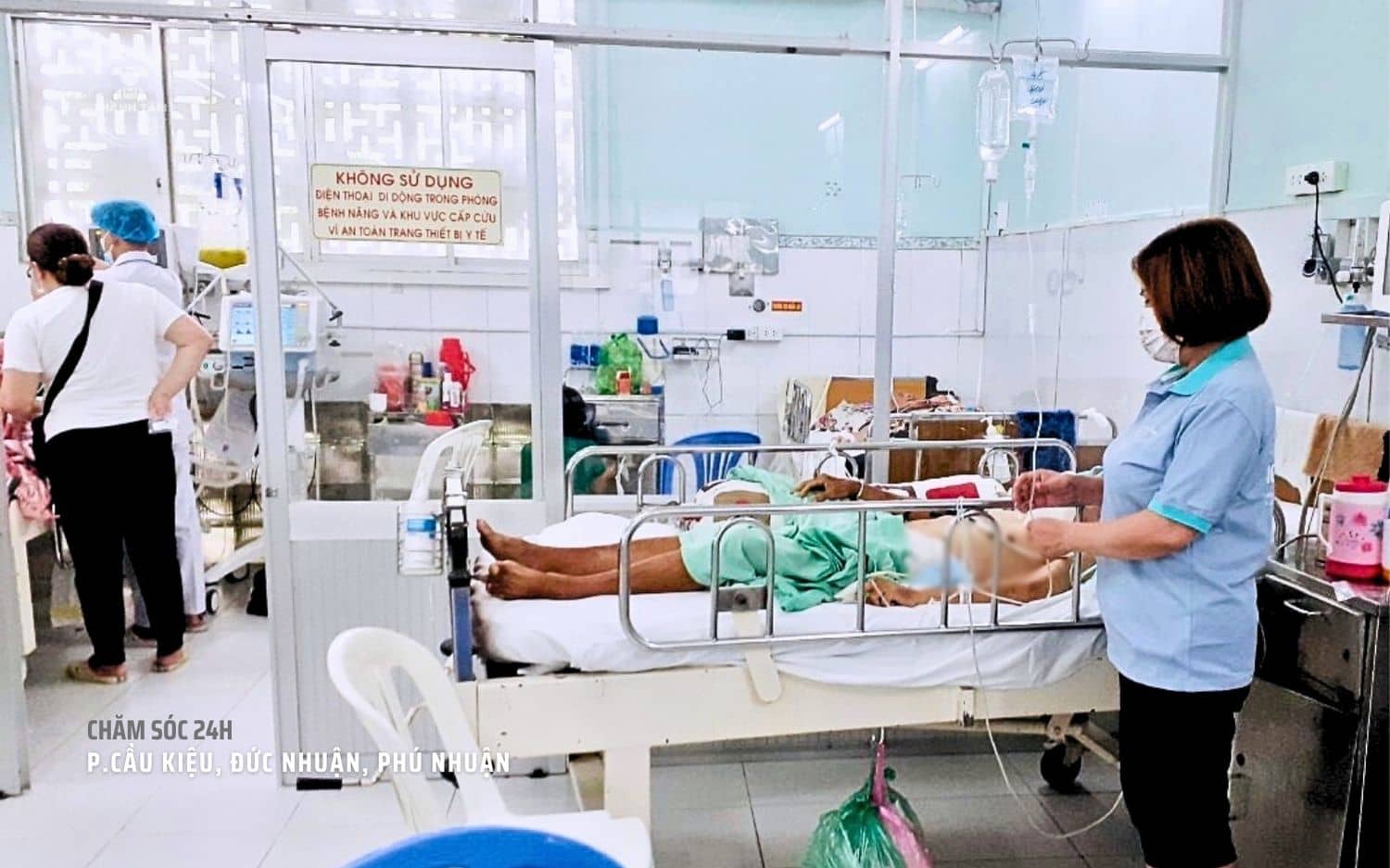 Chăm người bệnh chấn thương tại bệnh viện Sài Gòn ITO