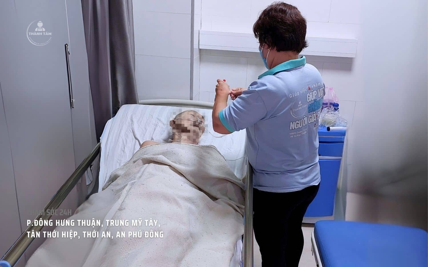 Chăm sóc người bệnh tại nhà Quận 12 sau sáp nhập