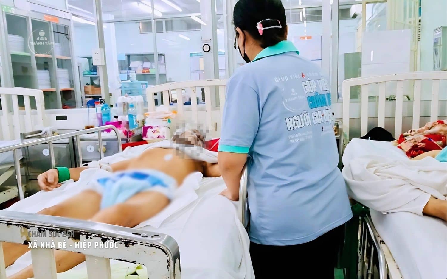 Chăm sóc người bệnh nặng khu vực Nhà Bè - Hiệp Phước