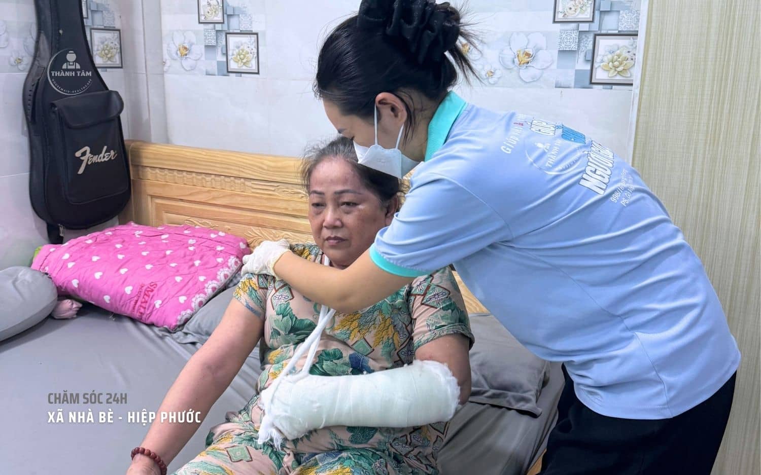 Chăm sóc người già tại nhà khu vực Nhà Bè - Hiệp Phước