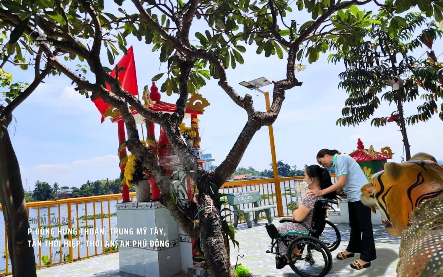 Chăm sóc người già tại nhà - Phường An Phú Đông