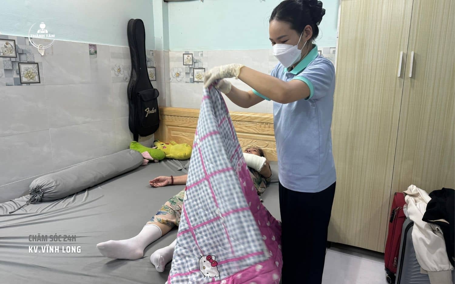 Chọn người chăm sóc cho ông bà tại Vĩnh Long hãy chọn người có tâm, dịch vụ có tầm