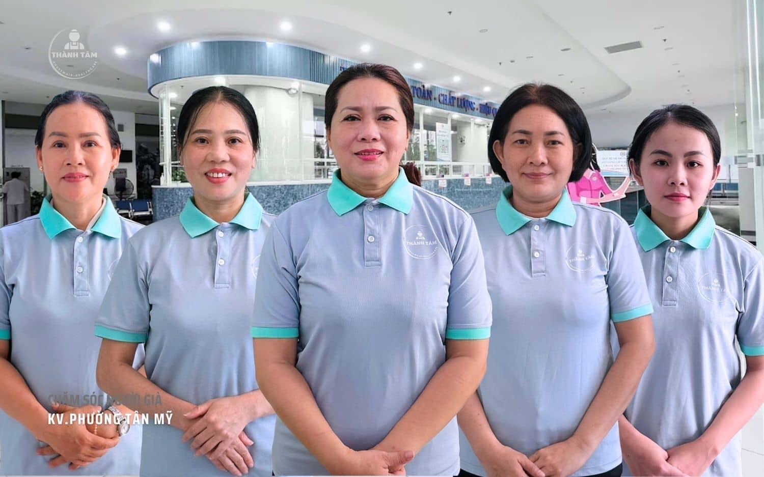Cộng tác viên của Thành Tâm Care sản sàn nhận việc tại Tân Mỹ