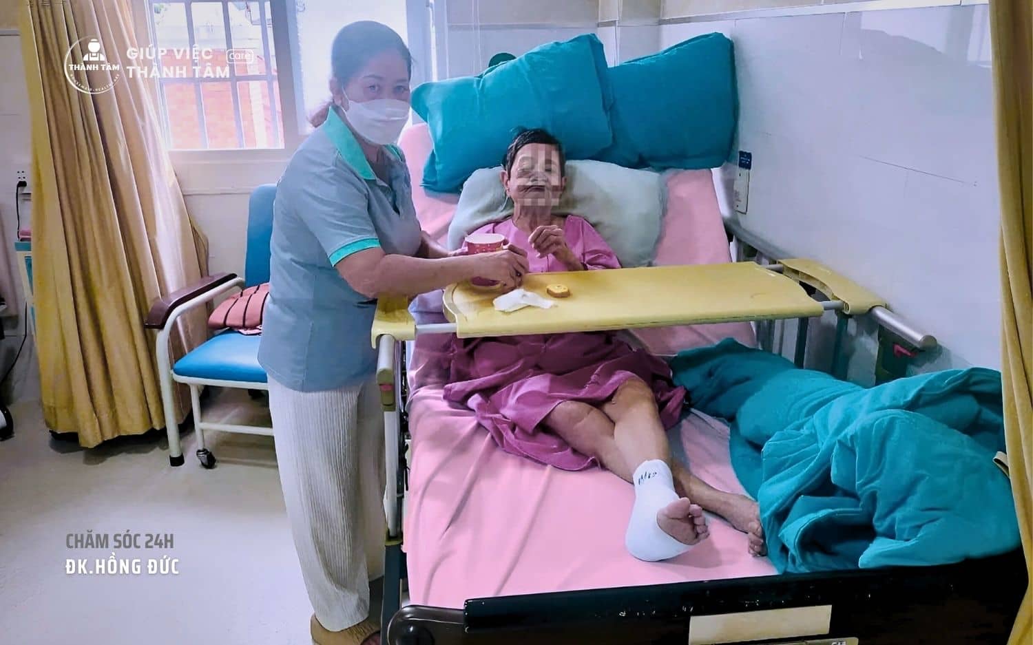 dịch vụ chăm sóc bệnh nhân tại bệnh viện đa khoa Hồng Đức