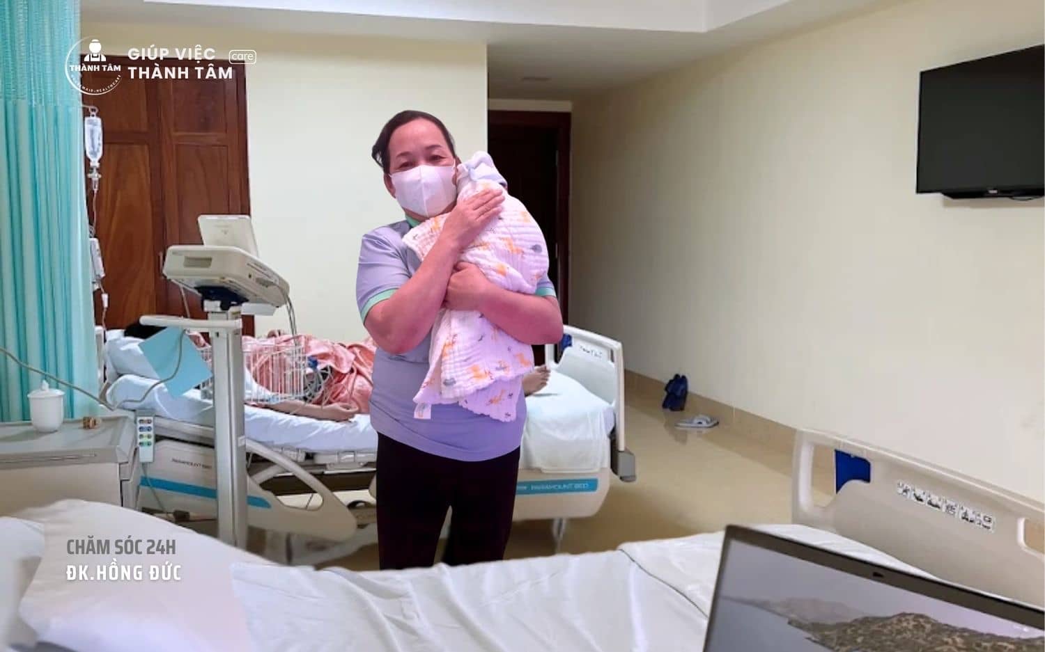 Chăm sóc mẹ và bé sau sinh tại Bv Hồng Đức