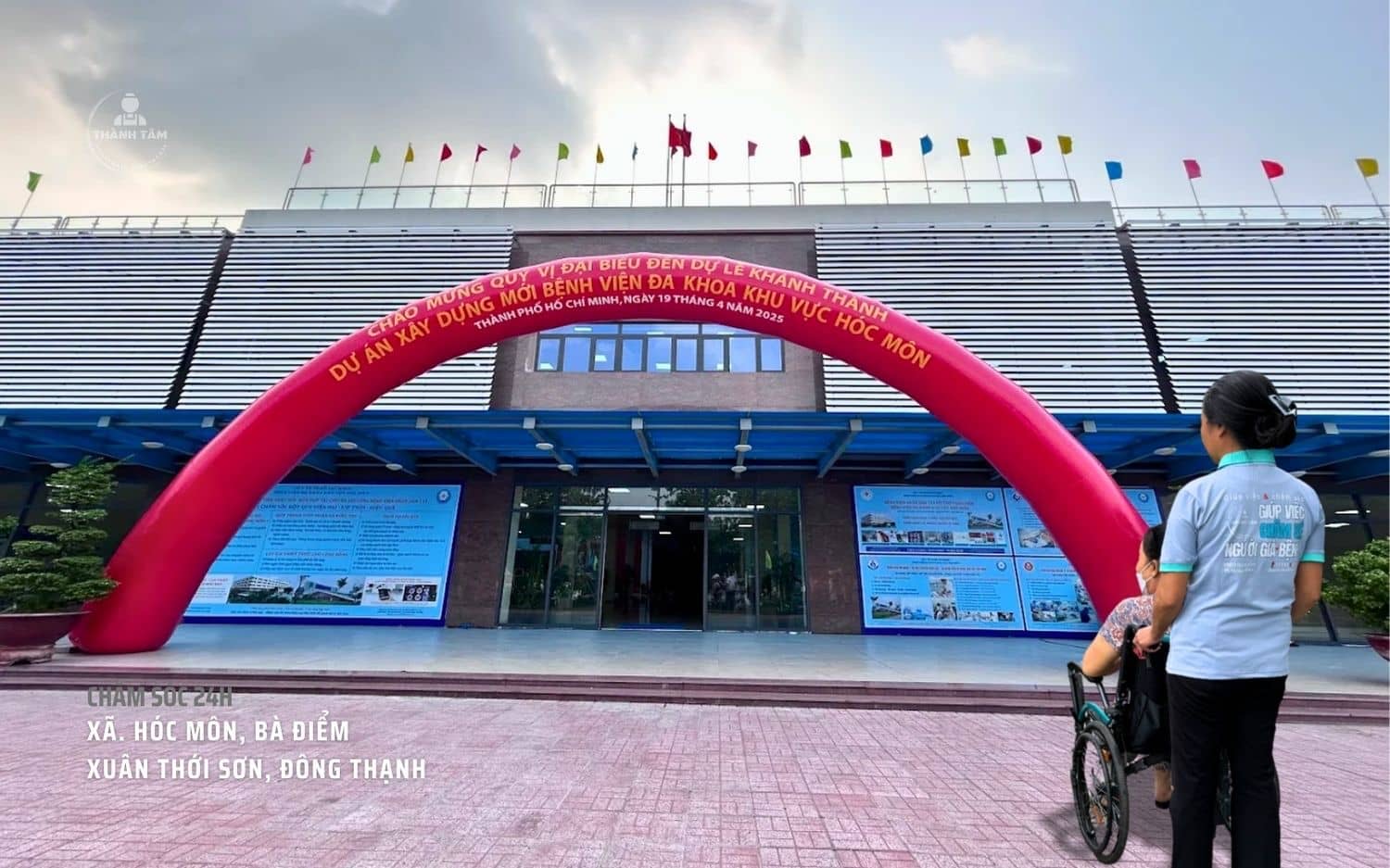 Bệnh viện ĐKKV Hóc Môn đã khánh thành