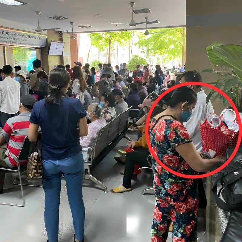 Người nuôi bệnh tự phát thường xuất hiện ở hành lang bệnh viện