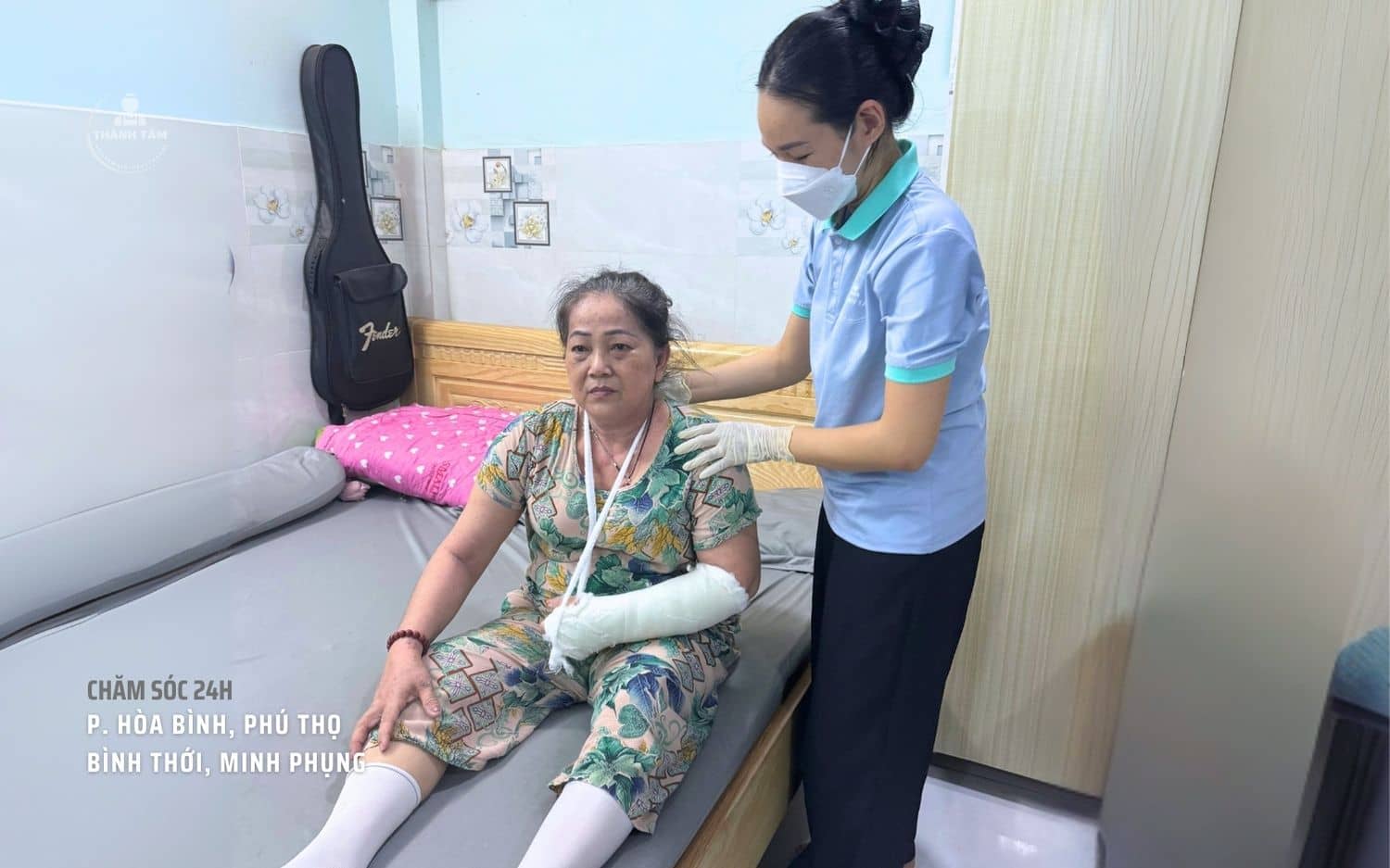 Quận 11 có 4 phường mới: Tìm dịch vụ chăm sóc người già, người bệnh ở đâu uy tín?