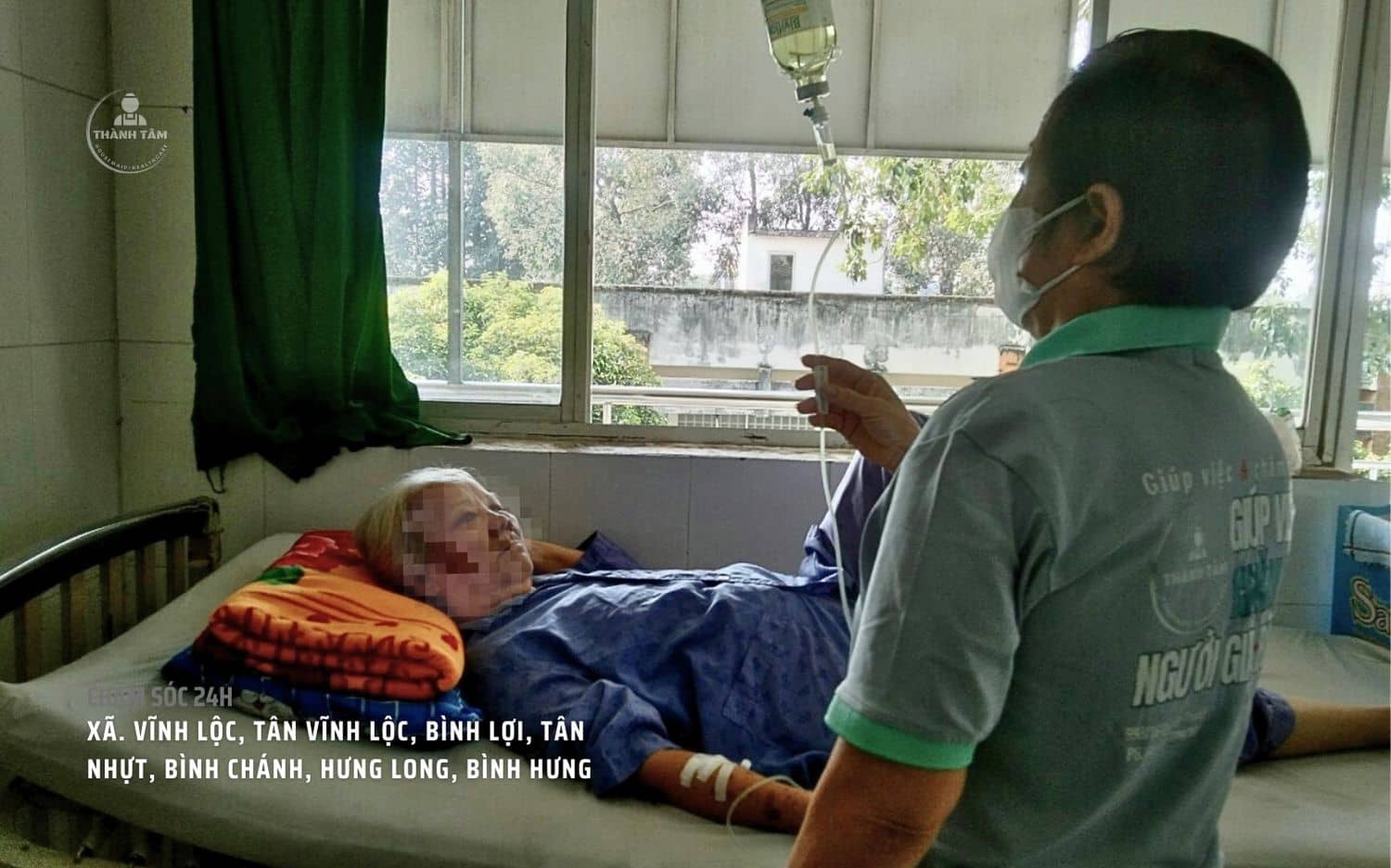 Thành Tâm Care chăm sóc người già bệnh, neo đơn Bình Chánh cũ