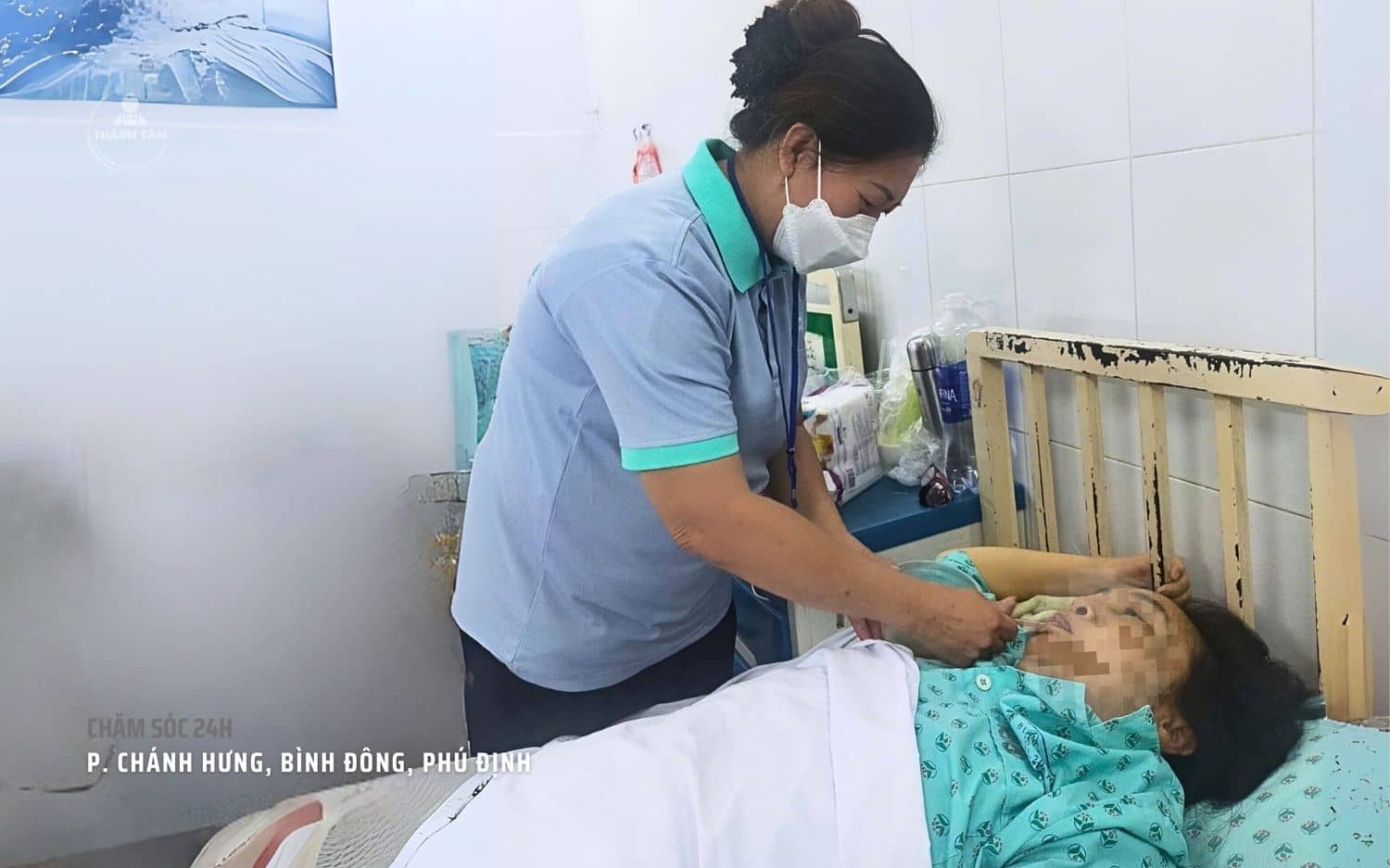 Thành Tâm Care chăm sóc người bệnh nằm viện quận 8