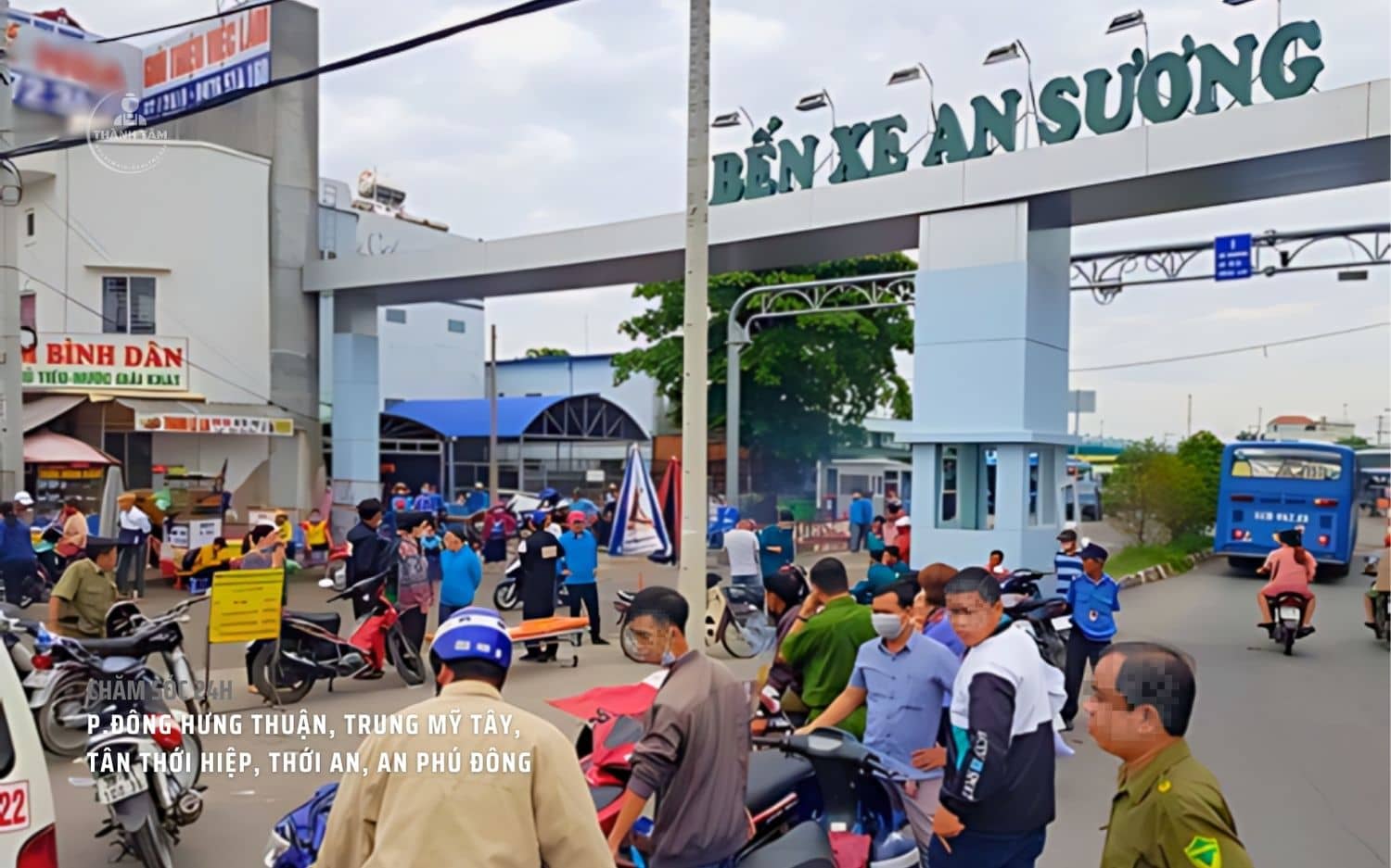 Trước đây người dân Quận 12 cũ hay tìm kiếm lao động ở bến xe