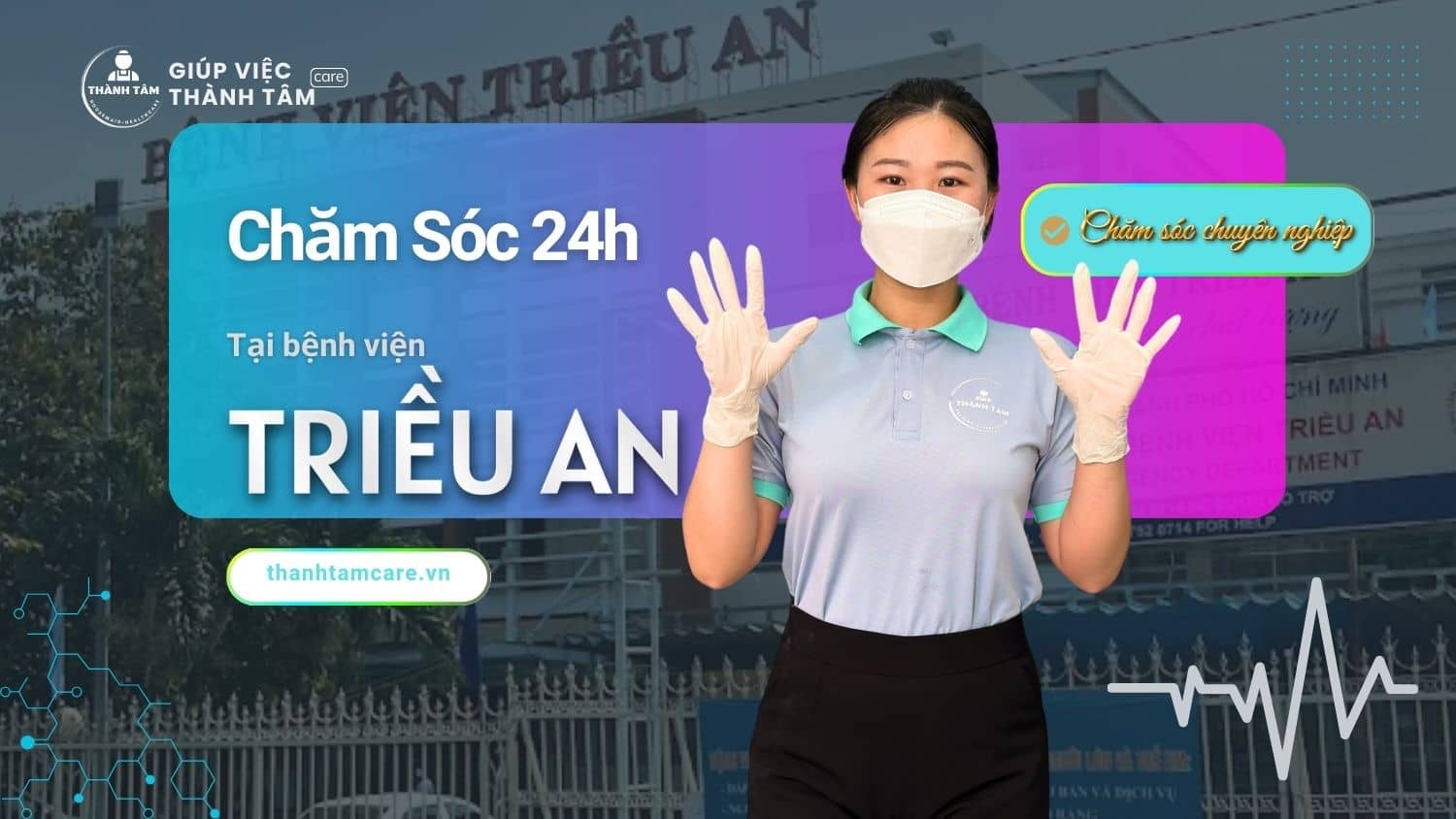 Dịch vụ chăm sóc bệnh nhân, sản phụ 24/24 tại Bệnh viện Triều An