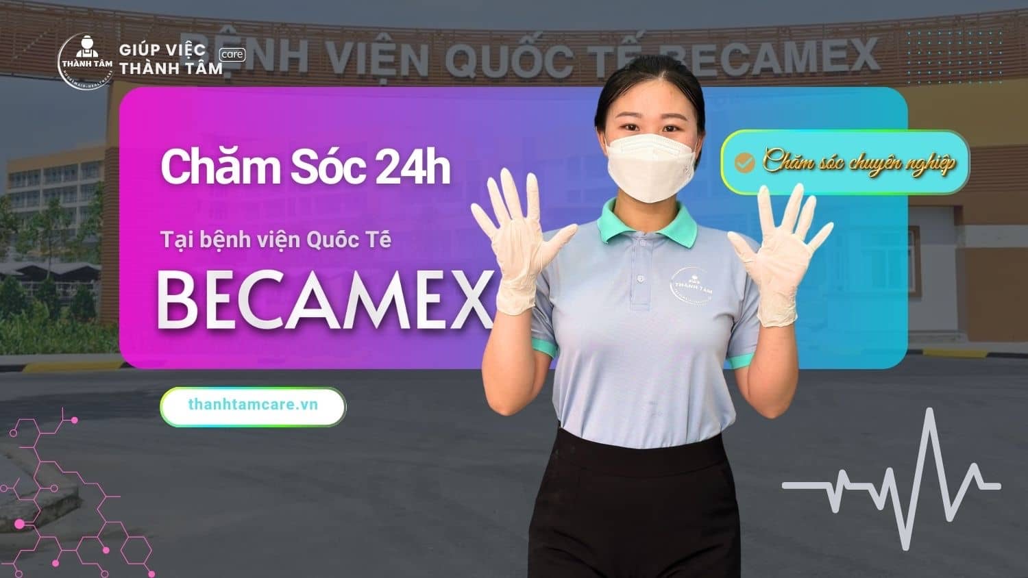 Giải pháp chăm sóc người thân 24/24 tại Bệnh viện quốc tế Becamex