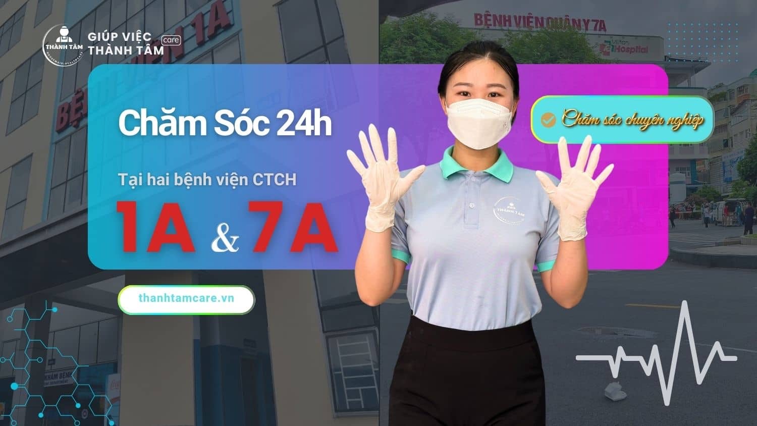 Bạn có người thân điều trị tại Bệnh viện 1A, 7A? Đừng để họ một mình!