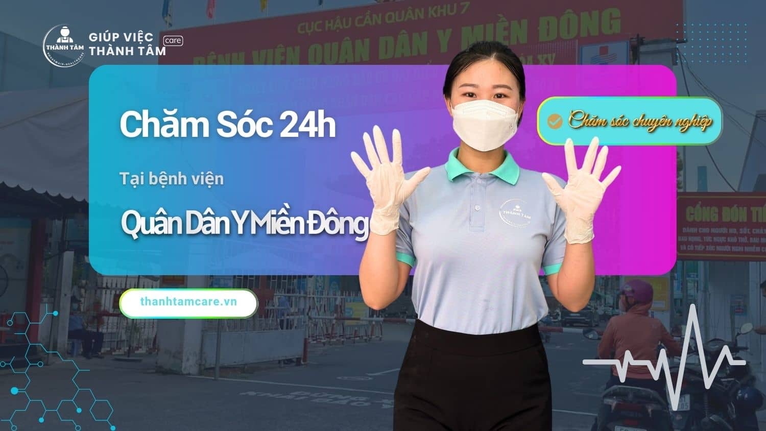 Dịch vụ chăm sóc (nuôi bệnh/đẻ) tại Bệnh viện Quân Dân Y Miền Đông